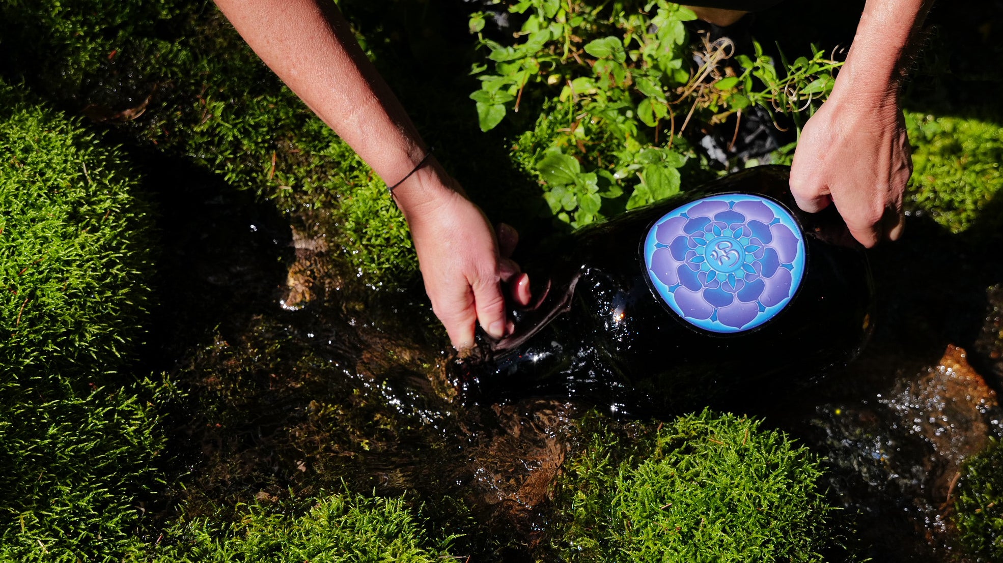 Collecting Ormus Rich Water from our Mountain Spring