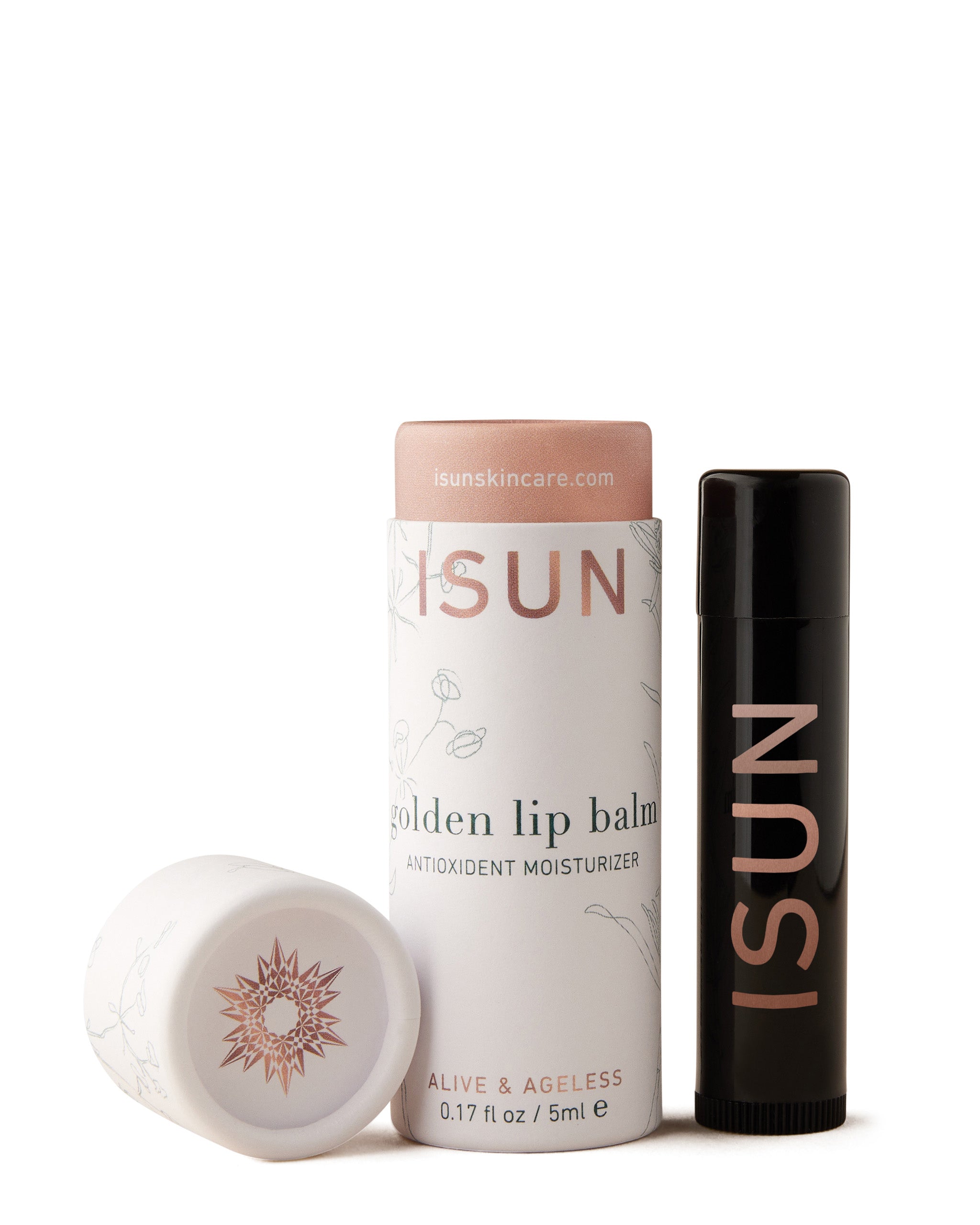 ISUN Golden Lip Balm 5ml Tube with Box