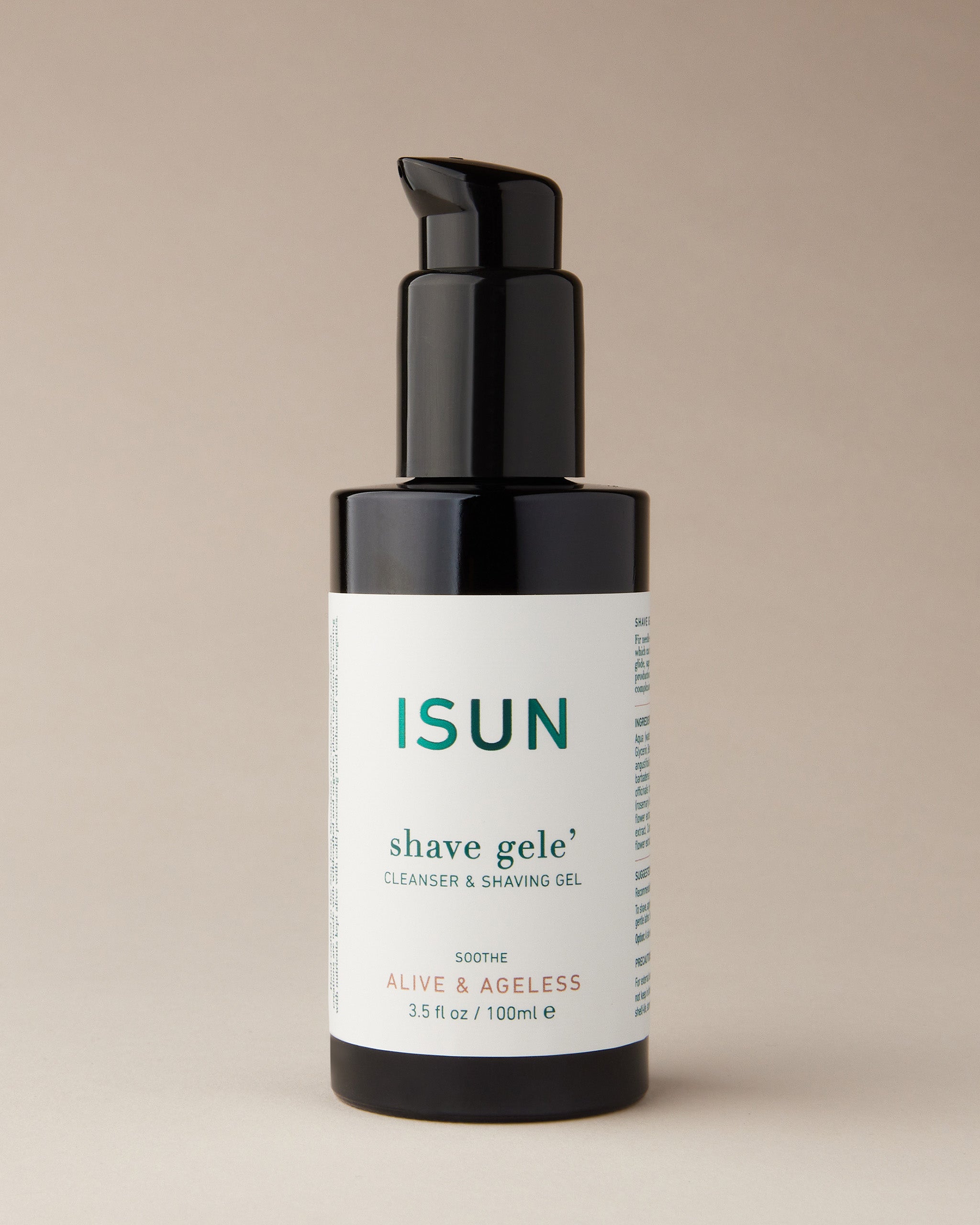 ISUN Shave Gelé Cleansing & Shaving Gel Cleanser