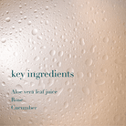 Text overlay on a textured background with water droplets and listed items.