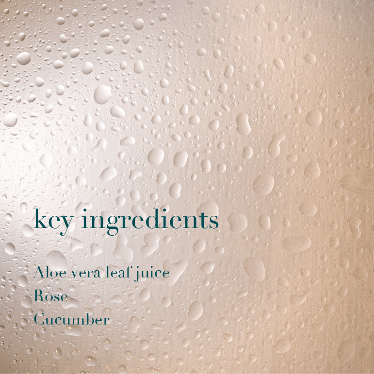 Text overlay on a textured background with water droplets and listed items.