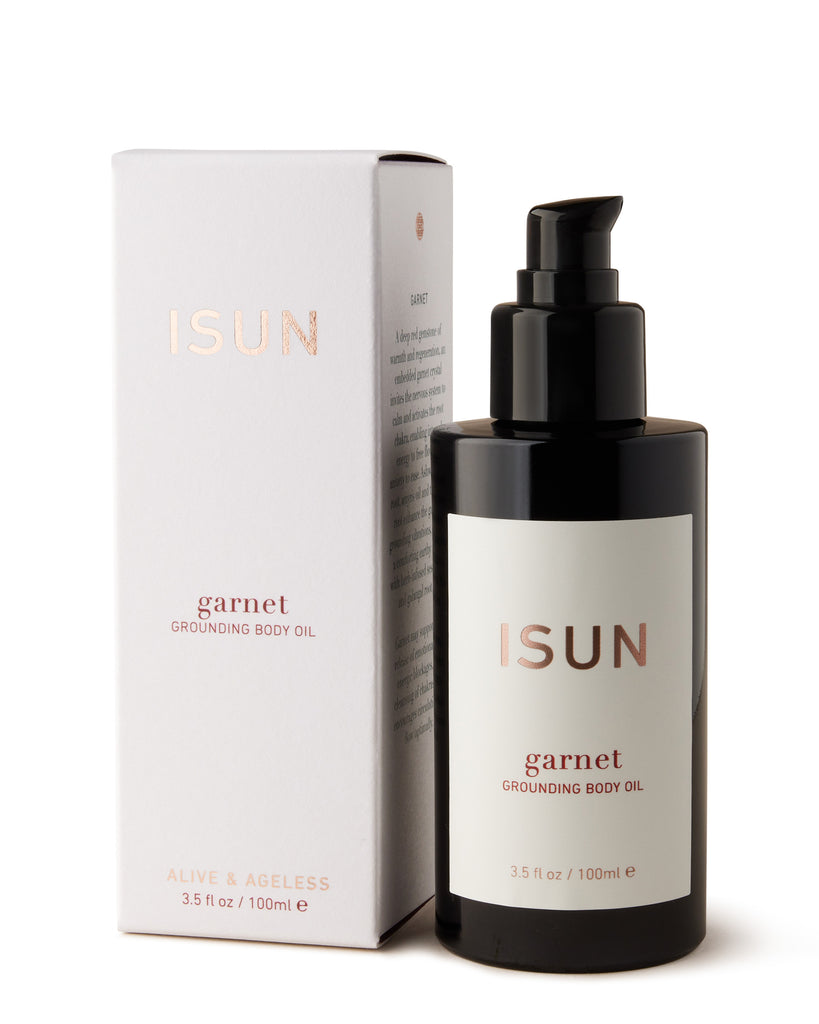ISUN Garnet Body Oil 100ml Bottle