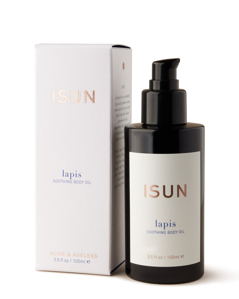 ISUN Lapis Body Oil 100ml Bottle with Box