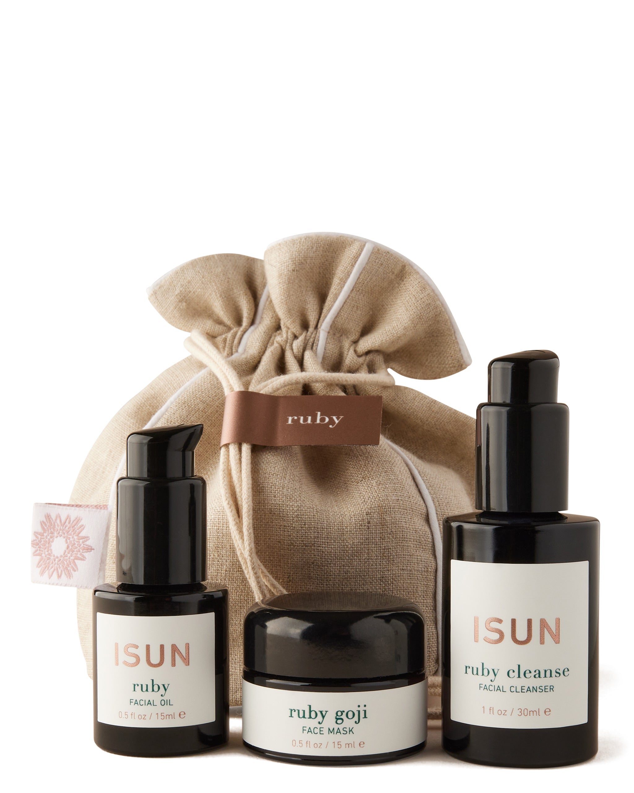 ISUN Ruby Travel Set with Products