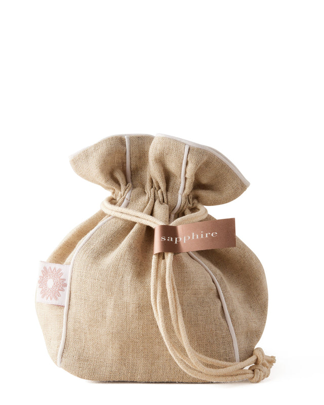 Sapphire Travel Pouch for sensitive skin