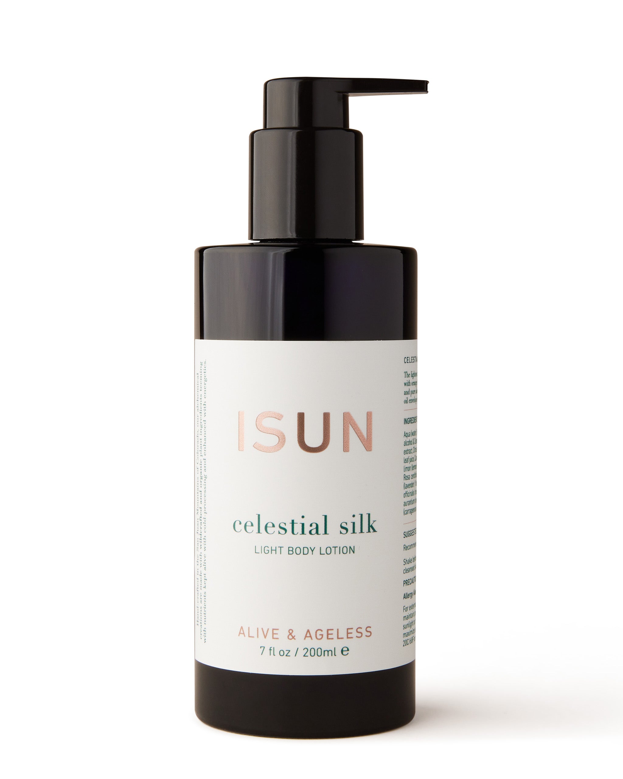 ISUN Celestial Silk Body Lotion 200ml Bottle