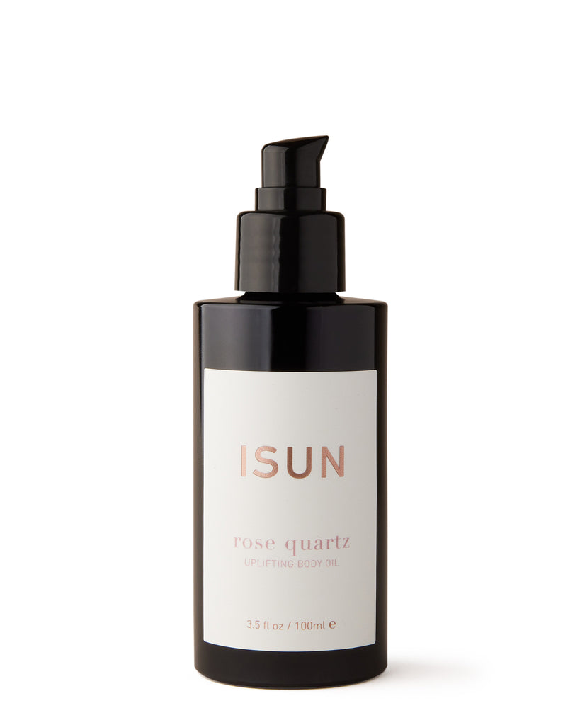 ISUN Rose Quartz Body Oil 100ml Bottle